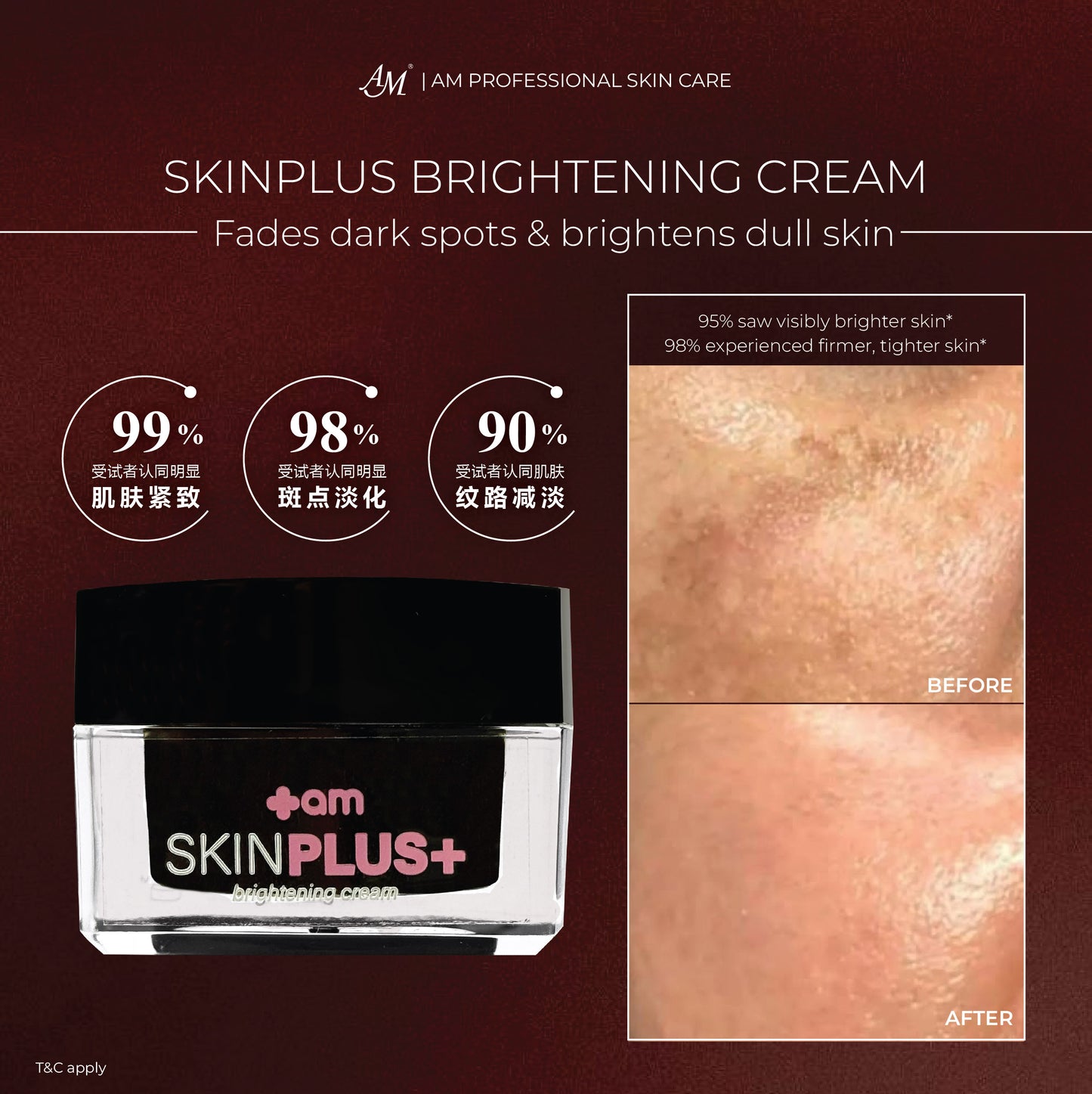 SkinPlus+ BRIGHTENING CREAM
